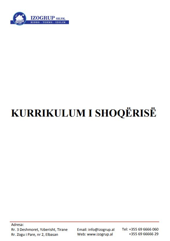 Katalog IZOGRUP shpk