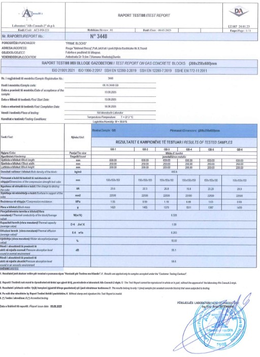 Blloqe te lehta per murature