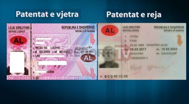 Dalin ne qarkullim patentat e reja, ja kategorite qe ndryshojne
