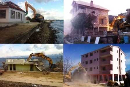 INUK ne Pogradec, shemb me eksploziv 4 ndertesa