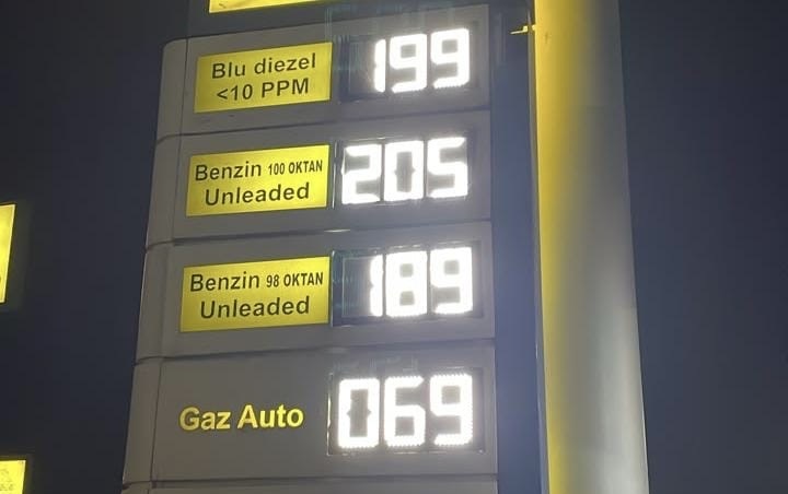Nafta zbret me 15 lekë, çmimi 199 lekë/litri në pikat e karburanteve