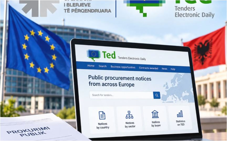 OBP në platformën europiane të tenderave TED, çfarë ndryshon për bizneset dhe prokurimet publike