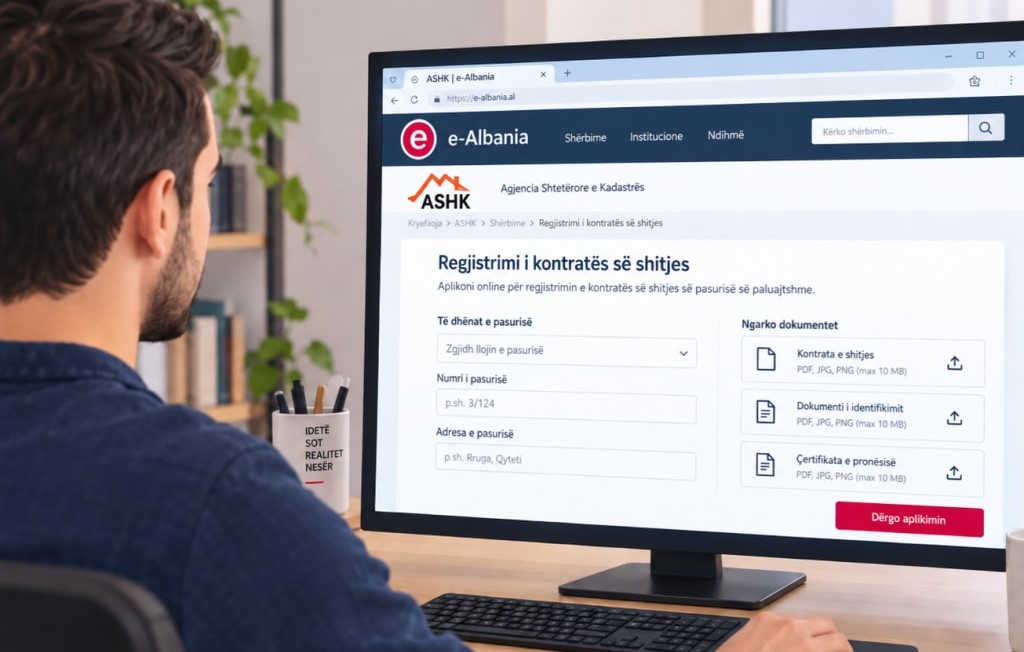 Regjistrimi i kontratës së shitjes në Kadastër, procedura dhe dokumentet e nevojshme