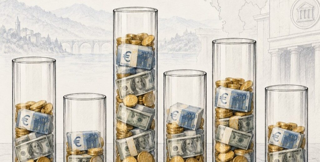 Rezervat valutore të Rajonit arrijnë në rreth 62 mld dollarë, Shqipëria rritje rekord