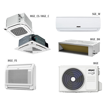 Multi Split Aermec Kondicioner Multisplit Aermec 1-5 njesi te brendshme Seria MGE | Aermek ...