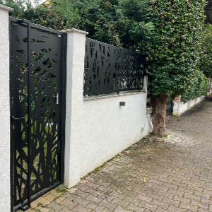 Porta mederne metalike dekorative Porta mederne metalike dekorative